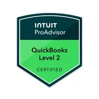 QuickBooks ProAdvisor Level 2 Certified badge